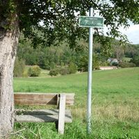 Rundwanderung auf den Spuren König Otto I - Blick ins Haselbachtal