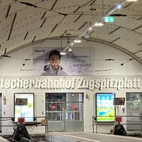 Gletscherbahnhof Zugspitzplatt
