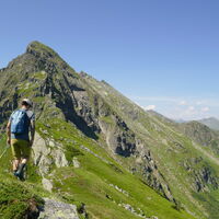 über den Glattjochkogel gehts dann Richtung Grat
