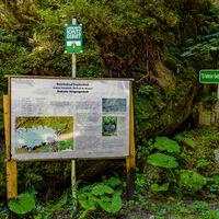 Schautafel Ausgangspunkt Naturlehrpfad Granitzenbach