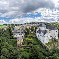 Luftaufnahme von Wolkenstein (Schloss)