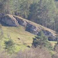 Blick auf die Wichtellöcher
