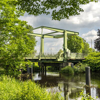 Hebebrücke über die Ilmenau in Bardowick