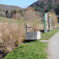 Radweg hinauf zur Eyachquelle