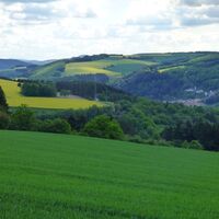 Oberhalb von Lauterecken