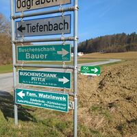 Die neue Beschilderung ist gut sichtbar und bringt Orientierung