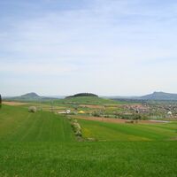 Blick vom Randen in den Hegau