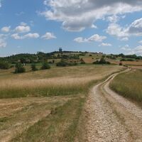Weg zum Buschberg