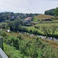 Blick zurück nach Oberpfaffendorf
