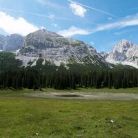 Gaistal mit Bergpanorama