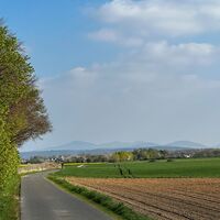 Blick aufs Siebengebirge