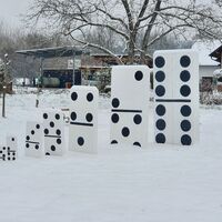 Kunstpark im Winter, Oststeiermark