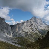 Schweizer Tor und die Drei Türme vom Prättigau