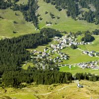Blick über Parpan