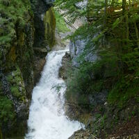 der letzte große Wasserfall, dann gehts gemütlich zum Klammstüberl
