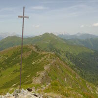 Gipfelstange am Goldkogel