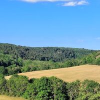 Arnstadt, Jonastal, Blick vom Jungfernsprung