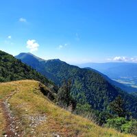 Blick auf den Grand Colombier von der Griffe du diable aus