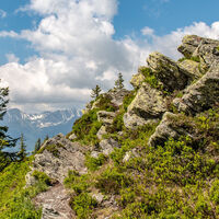 Zwischen Lahngangkogel und Klinkehütte