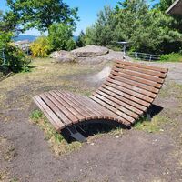 Liegebank auf dem Rotenstein