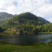 Landauersee mit Schiedeck