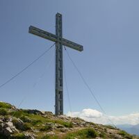 schlussendlich am Gipfel angekommen