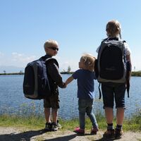 Kinder am Reiteralmsee