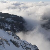 In the afternoon the sun was shining (just an hour).