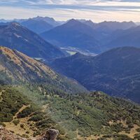 Gipfelblick Richtung Lechtal