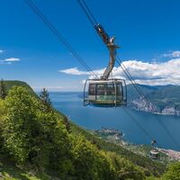 Die Seilbahn nach Malcesine
