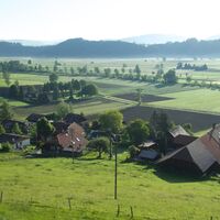 Aussicht vor Aebnit - Herzroute