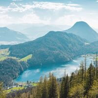 Scheffau_Jägersteig_Ausblick Hintersteiner See_Wilder Kaiser