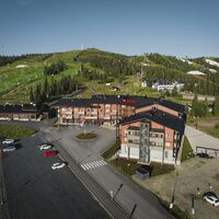 Unterkünfte in verschiedenen Größen in der Nähe von Vuosseli und dem Family Park.