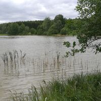 Im Teichgebiet der Wolche bei Krölpa