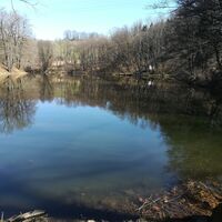 einer der Wirtnigteiche entlang des WRWW nach Brenndorf und zur Suezecke - Südostansicht
