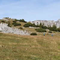 Trail auf der Hochebene