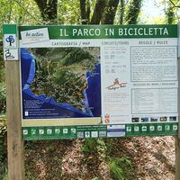 11.1 km Infotafel mit erlaubten Routen