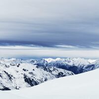 Blick hinüber zur Karwendelkette