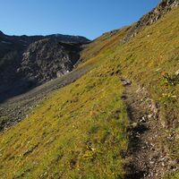 Weg bei Traunter Ovas