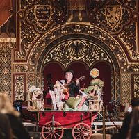 Unterhaltungsprogramm im Festsaal der Wartburg während des historischen Weihnachtsmarktes