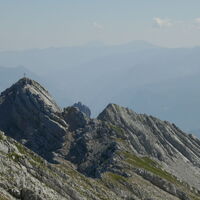 Rückblick zur St. Gallener Spitze