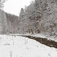 Raabklamm im Winter, Oststeiermark