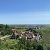 Blick von Burg Neuleiningen