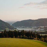Blick auf Grein