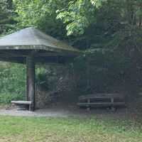 Wetterpilz am Waschkump