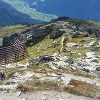 Letzter Anstieg zum Gipfel