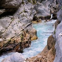 Die Grosse Soča-Schlucht, Bovec