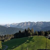Blick in die Bergwelt vom Brüggelekopf