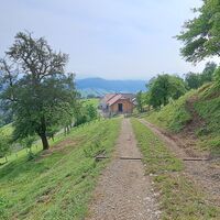 Blick zurück Aufstieg