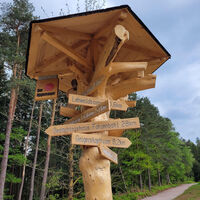 Schilderbaum am Lehwald